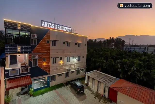 Coimbatore Aryas Residency near Adiyogi Isha Temple and Statue